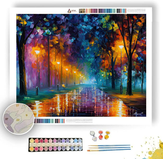 STARPATH BOULEVARD - Paint by Numbers Full Kit
