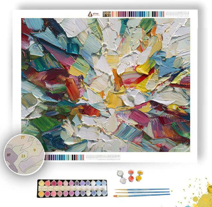 DRIFTING RHYTHM - Paint by Numbers Full Kit