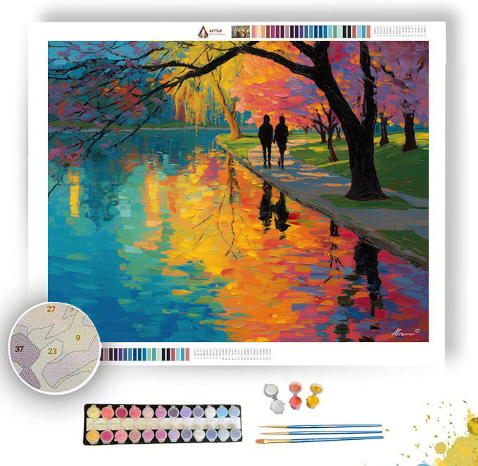 WARM PARK - Paint by Numbers Full Kit