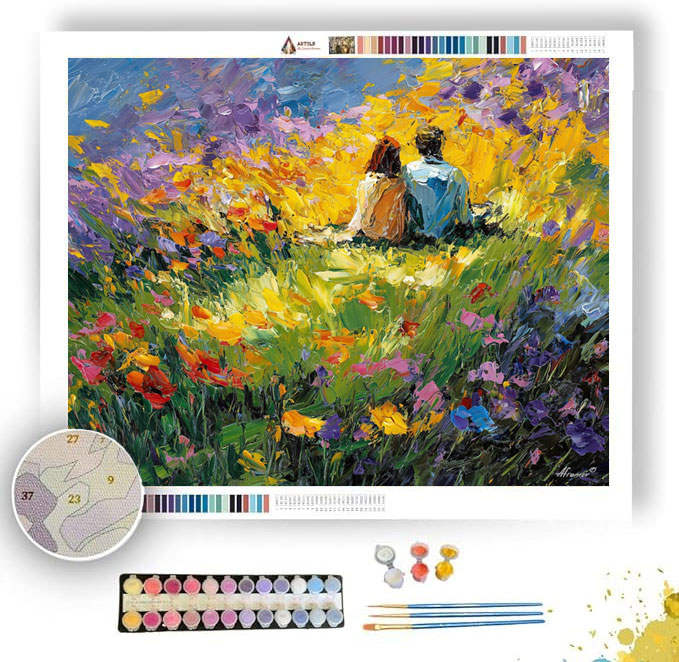 WARM PATH - Paint by Numbers Full Kit