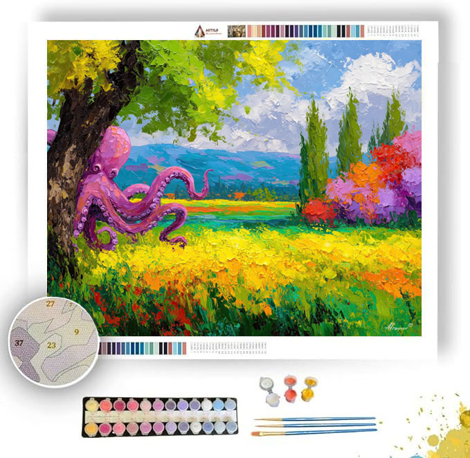 LIGHT LAND - Paint by Numbers Full Kit