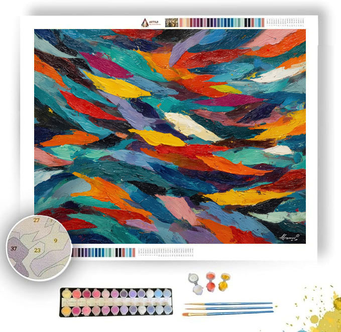 WILD FRAME - Paint by Numbers Full Kit