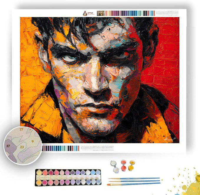 WARM EDGE - Paint by Numbers Full Kit