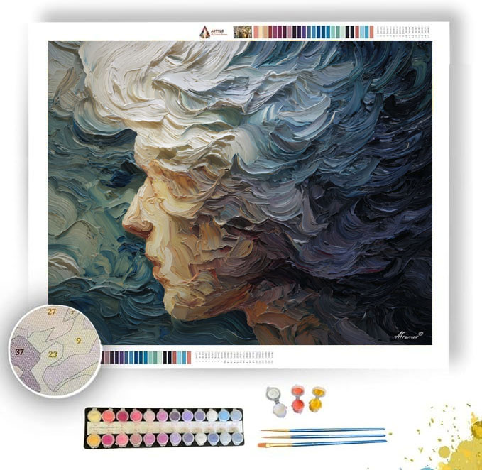 SILENT BALANCE - Paint by Numbers Full Kit