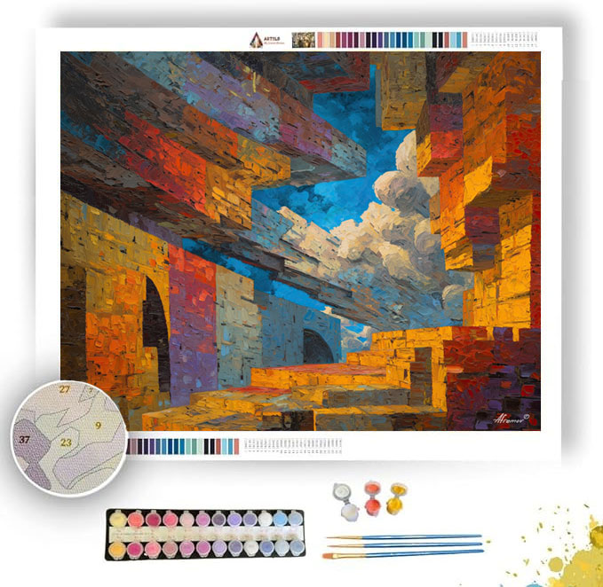 HIDDEN SCENE - Paint by Numbers Full Kit