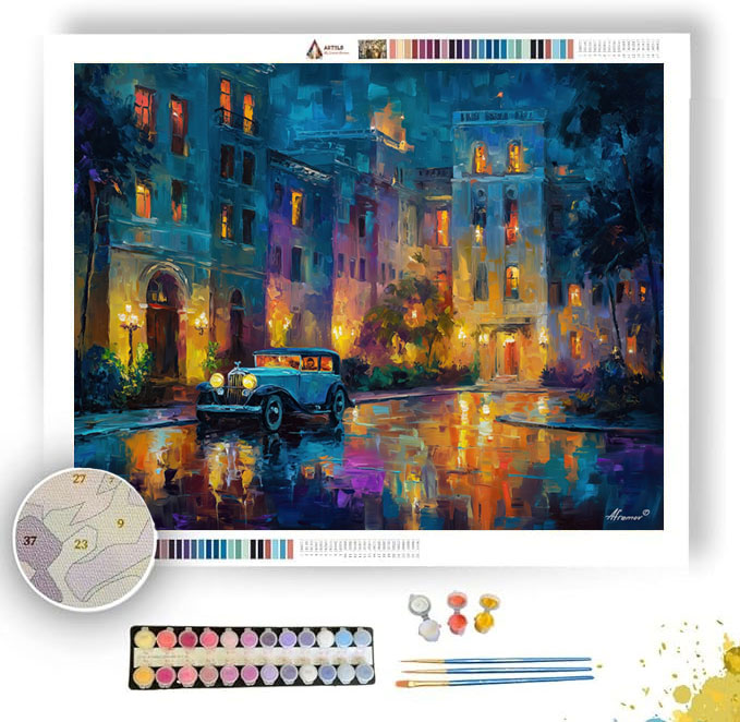LUMINOUS LEGEND - Paint by Numbers Full Kit