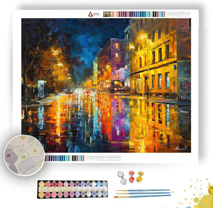 GOLDEN FRAME - Paint by Numbers Full Kit