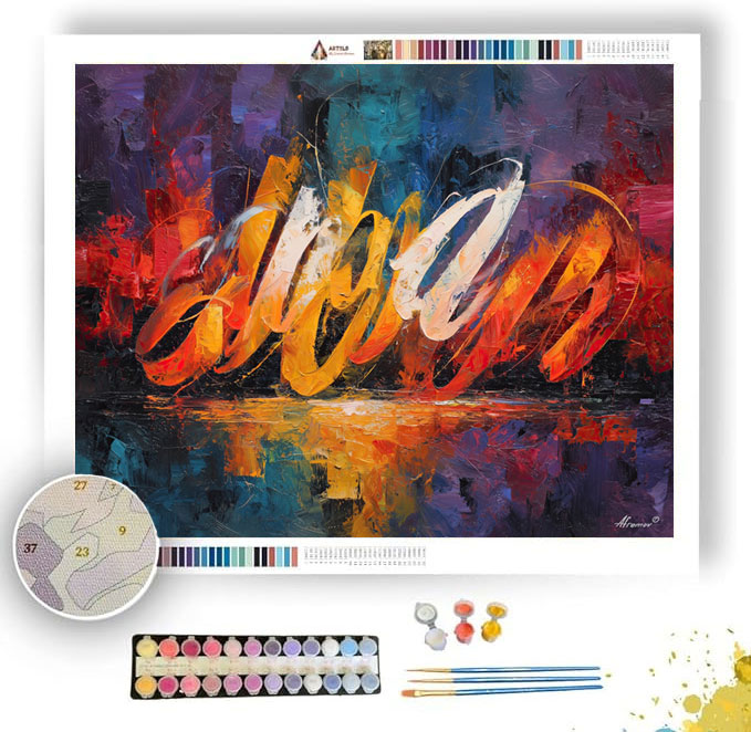 IRON REVERIE - Paint by Numbers Full Kit