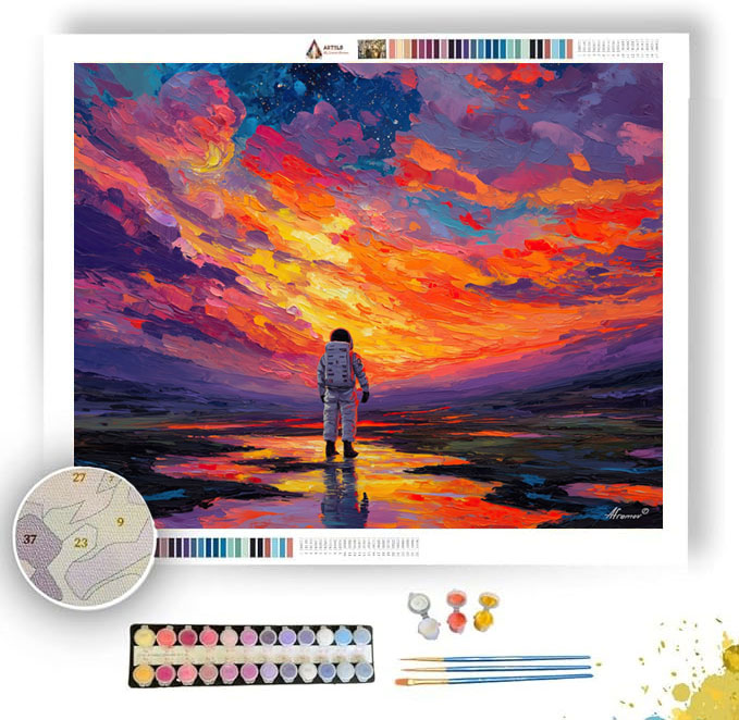 BROKEN FRAME - Paint by Numbers Full Kit