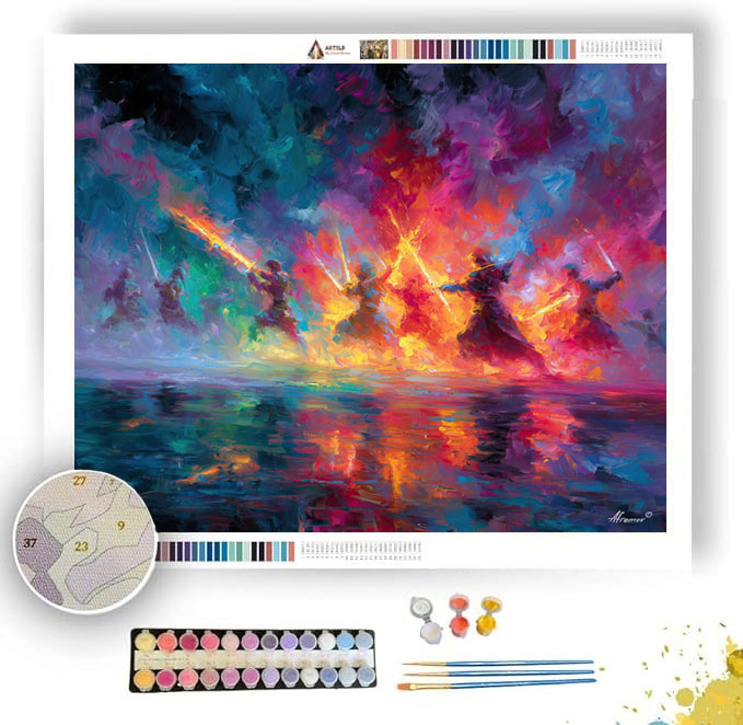 BRIGHT ARC - Paint by Numbers Full Kit