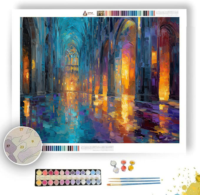 WHISPERING DRIFT - Paint by Numbers Full Kit