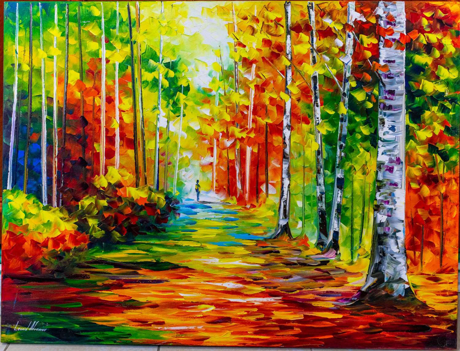 AUTUMN FOREST ROAD - LAST OF LIMITED EDITION