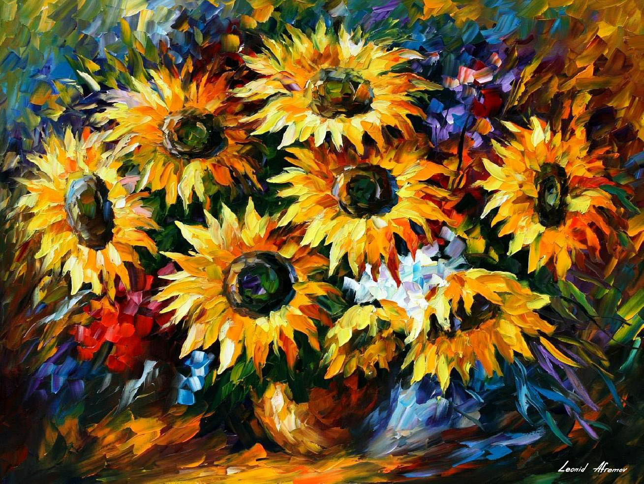SUMMER SUNFLOWERS
