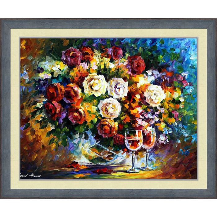 SUMMER OF ROSES AND WINE - FRAMED