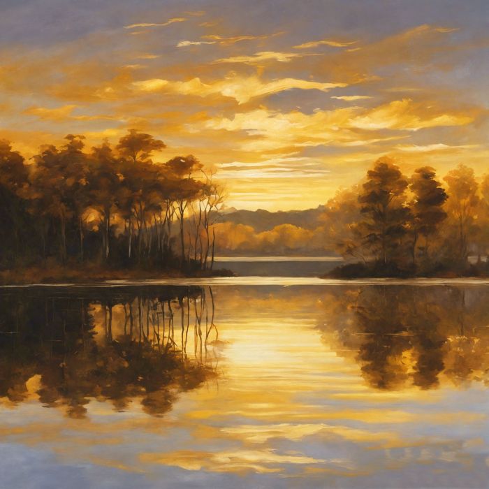 GOLDEN TWILIGHT REFLECTIONS