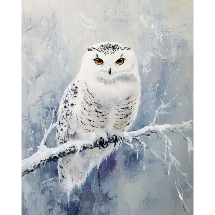 SNOWY OWL PERCH