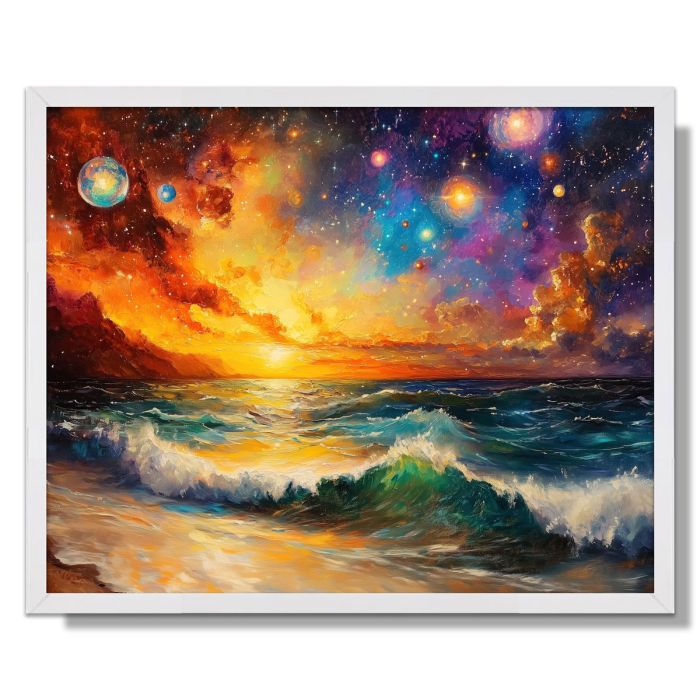 CELESTIAL SHORES - FRAMED