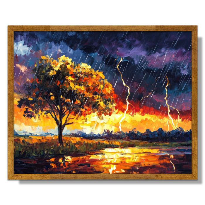 RADIANT TEMPEST - FRAMED