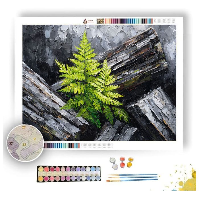 EMERALD ECHO - Paint by Numbers Full Kit