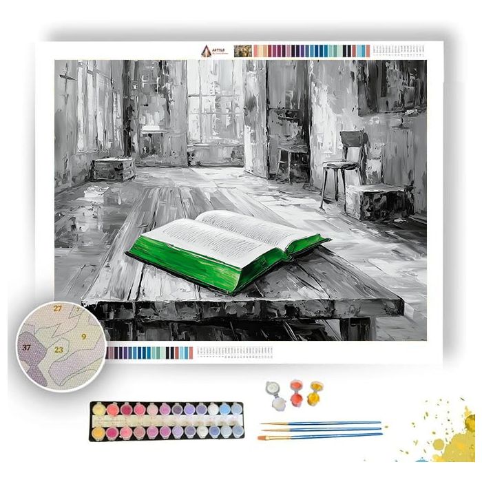 EMERALD ENCLAVE - Paint by Numbers Full Kit