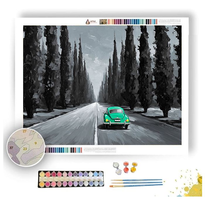 JADE JOURNEY - Paint by Numbers Full Kit