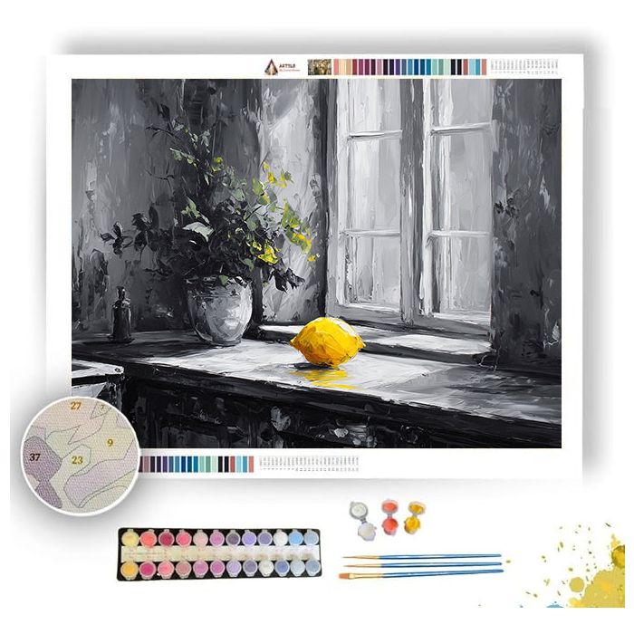 LEMON LULLABY - Paint by Numbers Full Kit