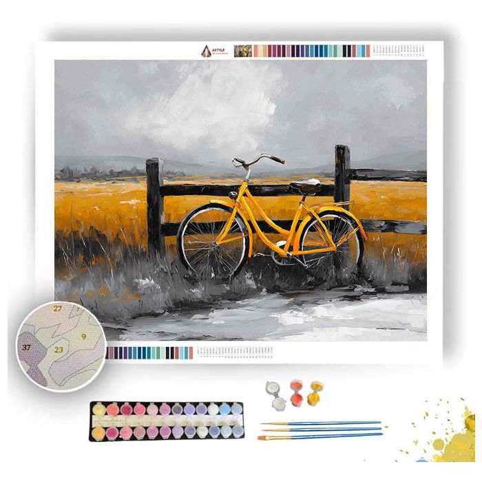 MUSTARD MUSING - Paint by Numbers Full Kit