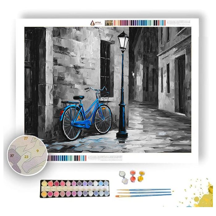 SILENT CITY - Paint by Numbers Full Kit