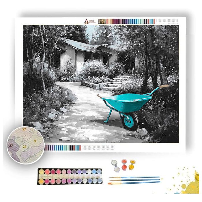 TURQUOISE TRAIL - Paint by Numbers Full Kit