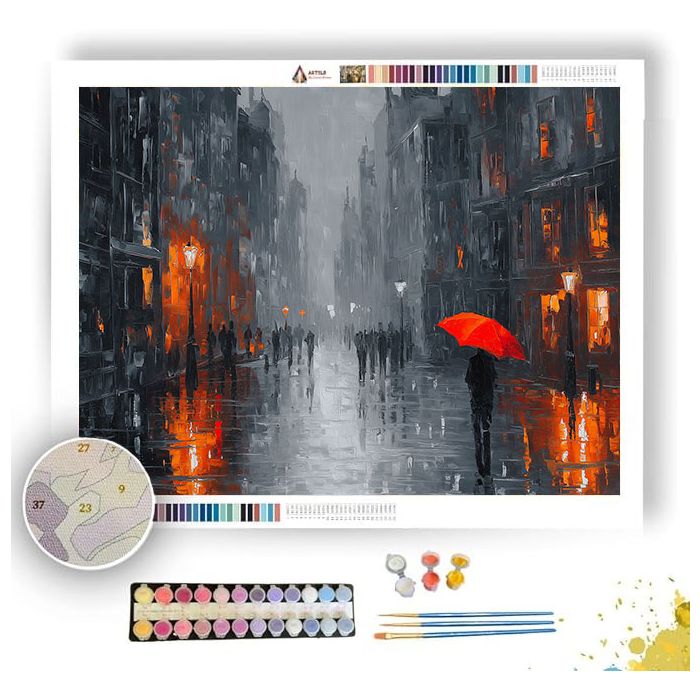 VERMILION VOW - Paint by Numbers Full Kit