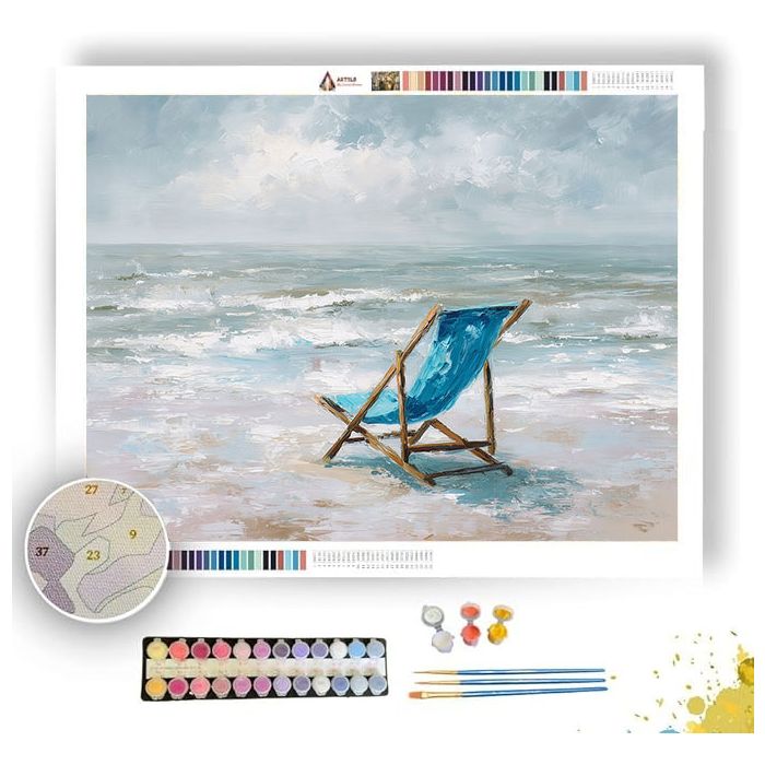 CERULEAN COAST - Paint by Numbers Full Kit