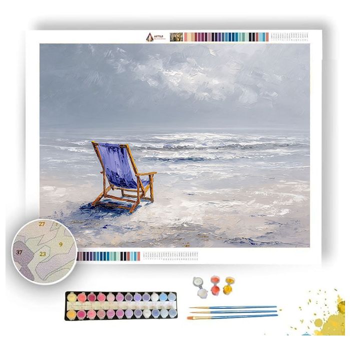 PERIWINKLE PORTAL BW - Paint by Numbers Full Kit