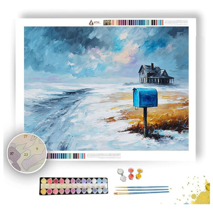 CERULEAN CITADEL BW - Paint by Numbers Full Kit