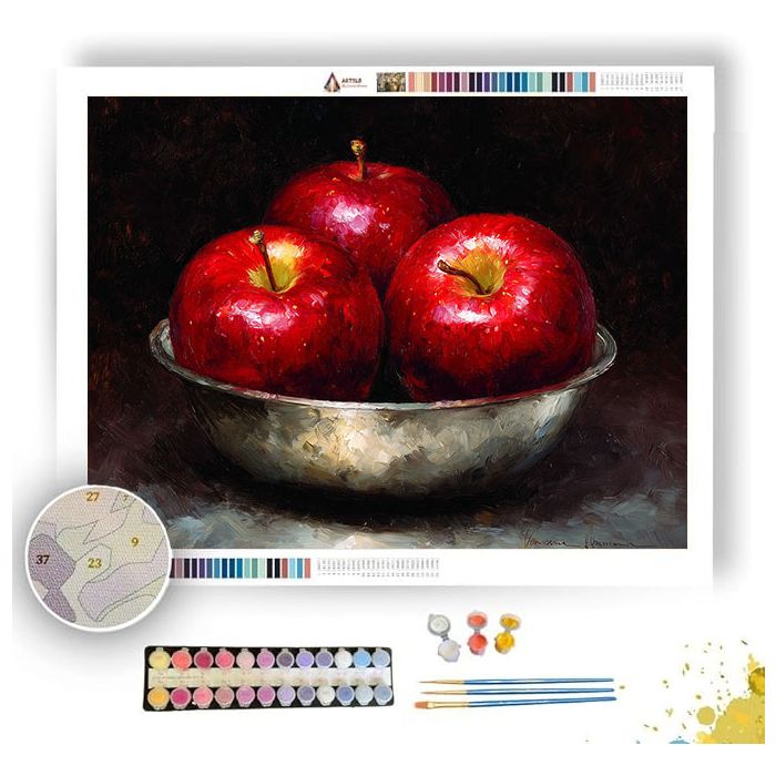 APPLE OF MY EYE - Paint by Numbers Full Kit