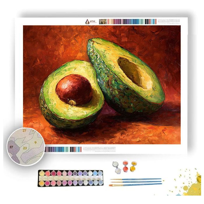 AVOCADO DREAM - Paint by Numbers Full Kit