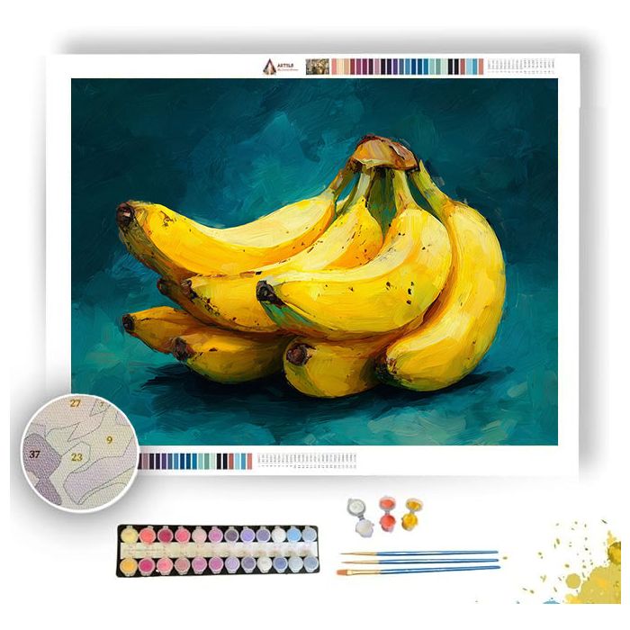 BANANA BUNCH - Paint by Numbers Full Kit