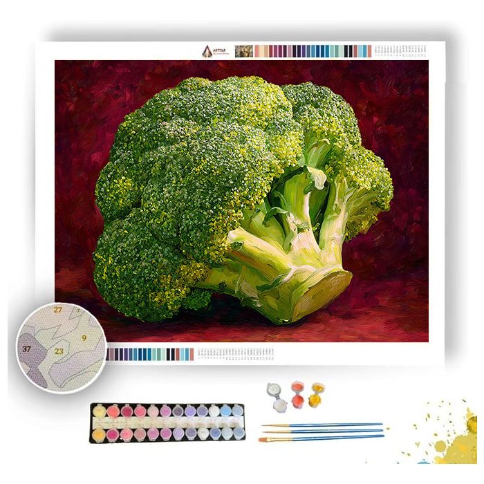 BROCCOLI BOUNTY - Paint by Numbers Full Kit