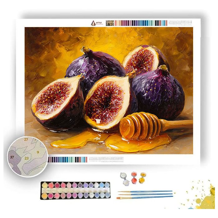 FIGS AND HONEY - Paint by Numbers Full Kit