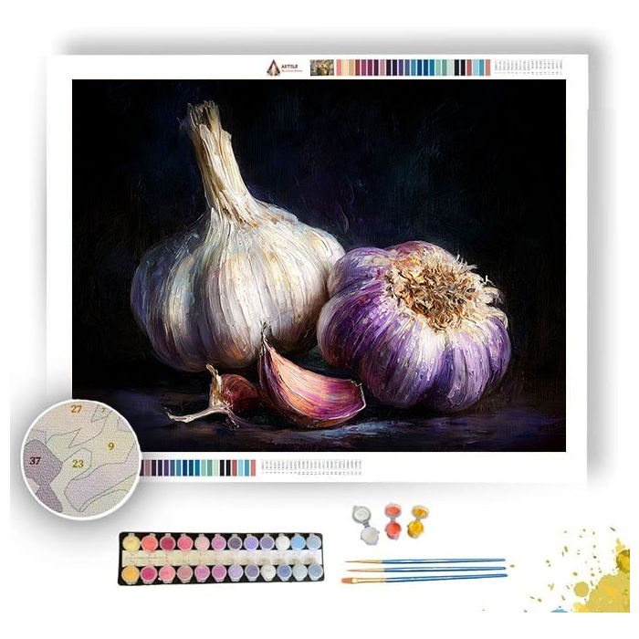 GARLIC CLOVES - Paint by Numbers Full Kit