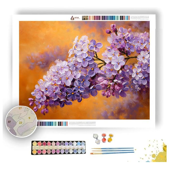 LILAC LULLABY - Paint by Numbers Full Kit