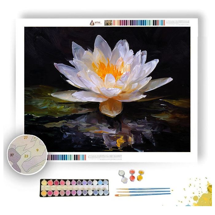 LOTUS SERENITY - Paint by Numbers Full Kit