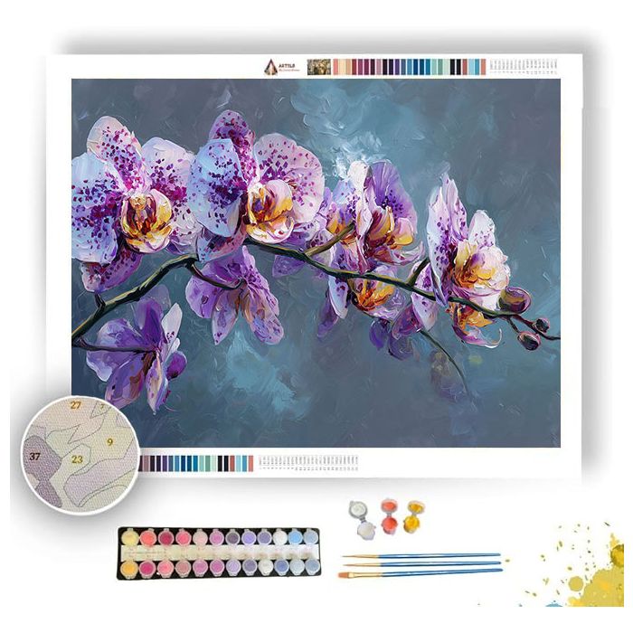 ORCHID MYSTERY - Paint by Numbers Full Kit