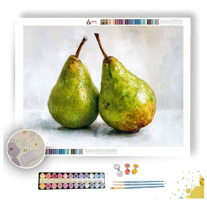 PEAR PERFECTION - Paint by Numbers Full Kit