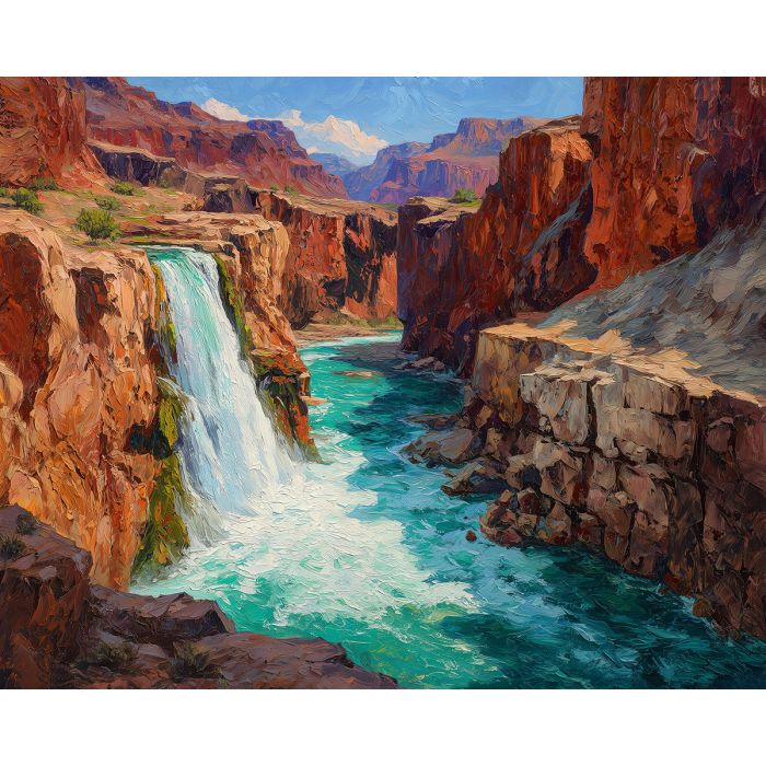 CANYON WATERFALL