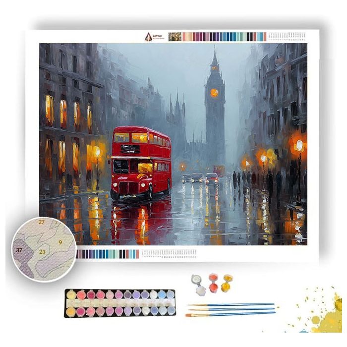 LONDON FOG - Paint by Numbers Full Kit