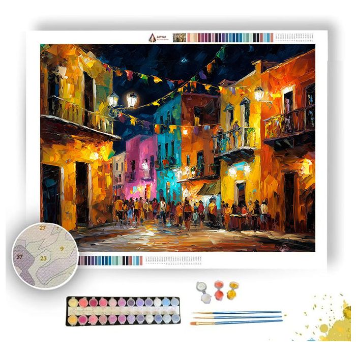 MEXICAN FIESTA - Paint by Numbers Full Kit