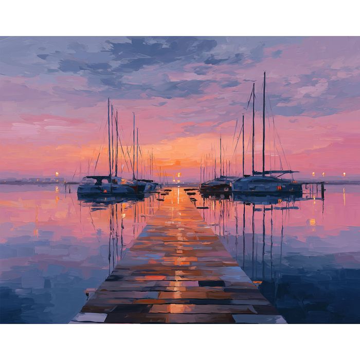 MORNING AT THE MARINA