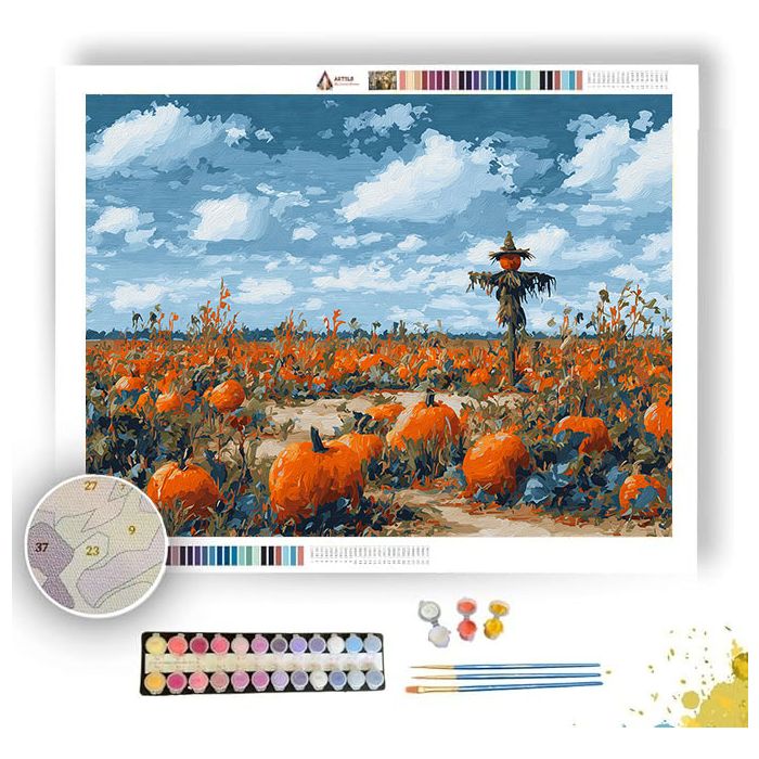 PUMPKIN PATCH - Paint by Numbers Full Kit