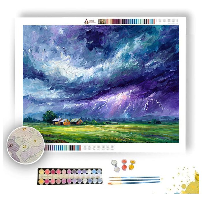 SUMMER STORM - Paint by Numbers Full Kit
