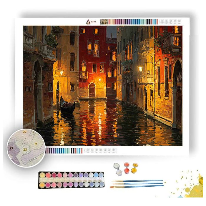 VENETIAN CANAL - Paint by Numbers Full Kit
